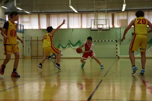 Matchbilder från Viby 1 & Viby 2 under Göteborg Basketfestival