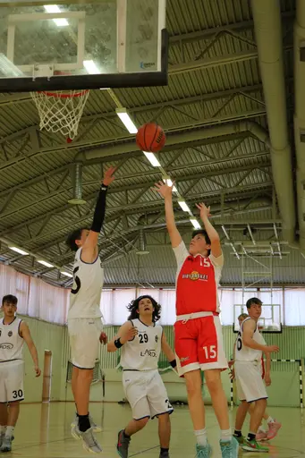 Matchbilder från Viby 1 & Viby 2 under Göteborg Basketfestival