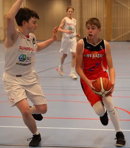 Amer & Gabriel mot Tureberg. Adam, Albin, Jacob o Samuel mot Sundsvall (Fotograf Mats Anderson)