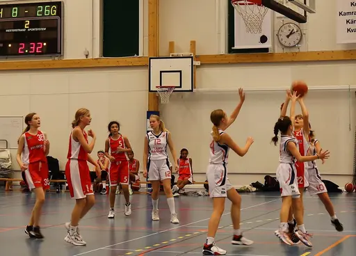 Kämpatag i Byängshallen mot Täby
