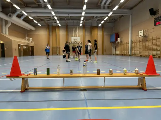 Vi började med olika kastlekar