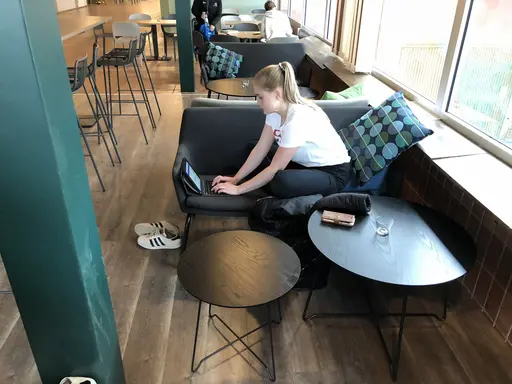 19/4-2018: Lyckad lagaktivitet i form av först lite plugg, sedan bowling och tillsist käk på Max. Mysig torsdag helt enkelt!