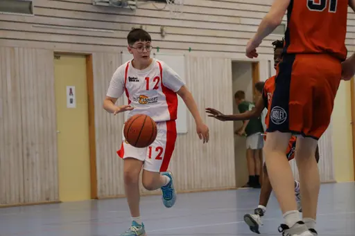 Matchbilder från Viby 1 & Viby 2 under Göteborg Basketfestival