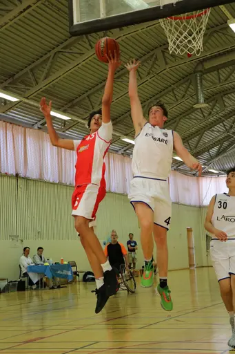 Matchbilder från Viby 1 & Viby 2 under Göteborg Basketfestival