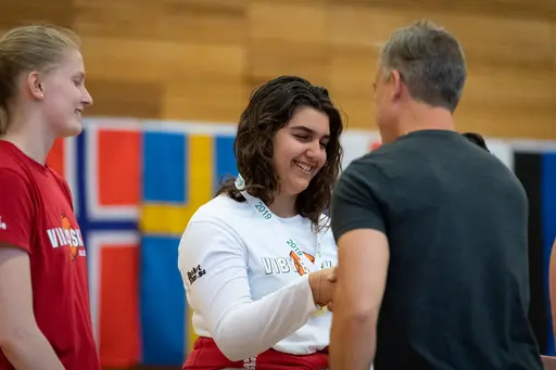 05/26-2019: Bilder från finalen i Lampe Open 2019 där vi van mot Finska Turun Riento (41-38) efter en jämn match! Matchens lirare blev #21 Amanda Unger!   Foto: Anders Tillgren  