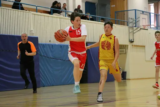 Matchbilder från Viby 1 & Viby 2 under Göteborg Basketfestival
