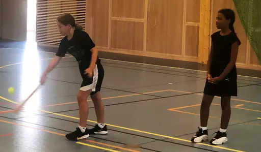 Förutom basket ägnade vi första veckan åt Frisbee, Brännboll, Baseball o Amerikansk fotboll