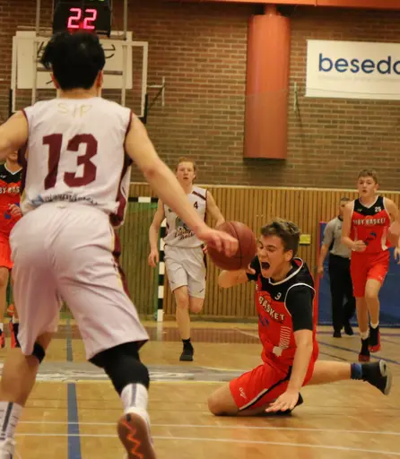 Samuel fälls mot Lidingö (Fotograf Mats Anderson)