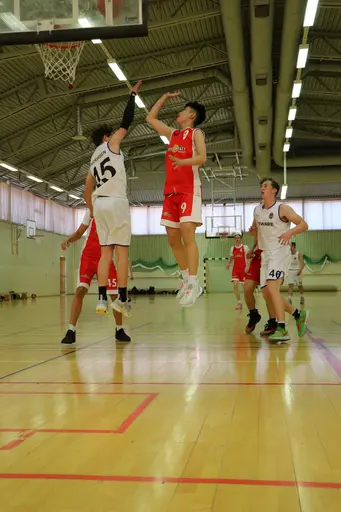Matchbilder från Viby 1 & Viby 2 under Göteborg Basketfestival