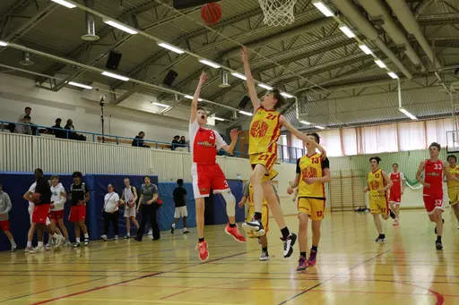 Matchbilder från Viby 1 & Viby 2 under Göteborg Basketfestival
