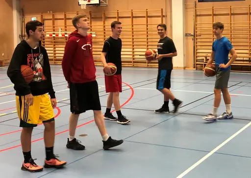Full fart på träning!