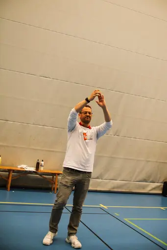 12/5-2019: Fantastiska bilder från finalen i Skövde Cup 2019. Vi spelade mot Wetterbygden Sparks och vann med 27-21! Foto: Lars Norlander