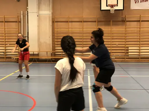 26/3-2018: Idag körde vi en gammal goding för att stärka lagkänslan ännu mer