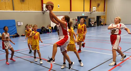 Tuffa tag i Häggvikshallen mot Vibys o Åkersbergas P10.