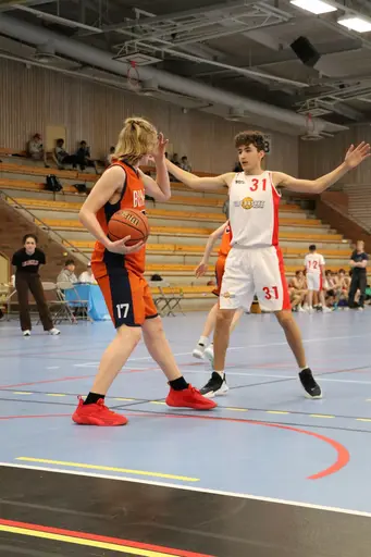 Matchbilder från Viby 1 & Viby 2 under Göteborg Basketfestival