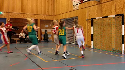 18/3-2017: Trots tufft motstånd under hela dagen, tappade Vibytjejerna aldrig sina glada miner. 