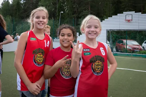 Massor med basket o aktiviteter (Fotograf: Anders Tillgren)