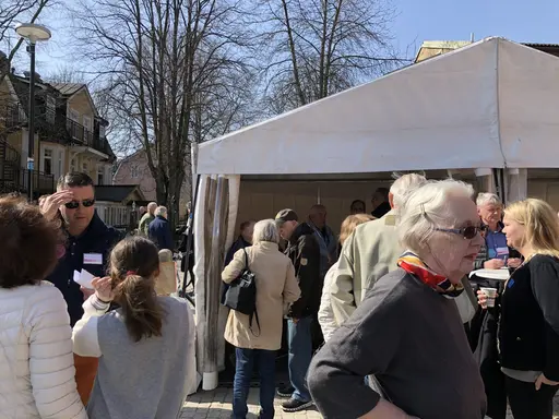 14/2-2018: Vi visar vårt stoooora intresse för att bygga en Vibyhall!