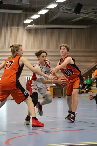 Matchbilder från Viby 1 & Viby 2 under Göteborg Basketfestival