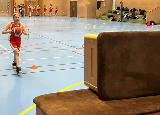På träningen efter GBG körde vi "Allstar", teknikstafett och skytte