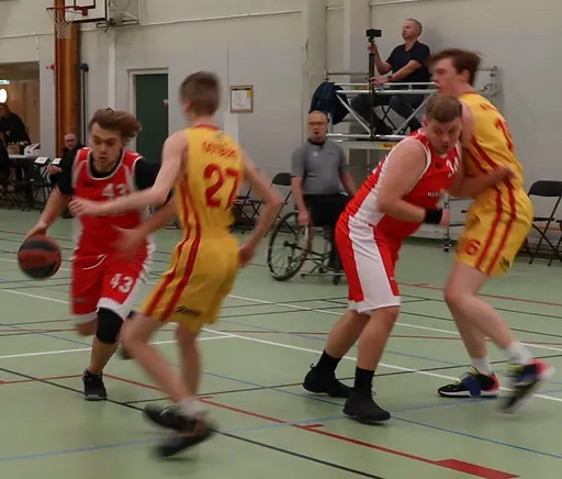 Bra match i Sörahallen i Åkersberga.