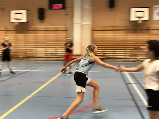 26/3-2018: Idag körde vi en gammal goding för att stärka lagkänslan ännu mer