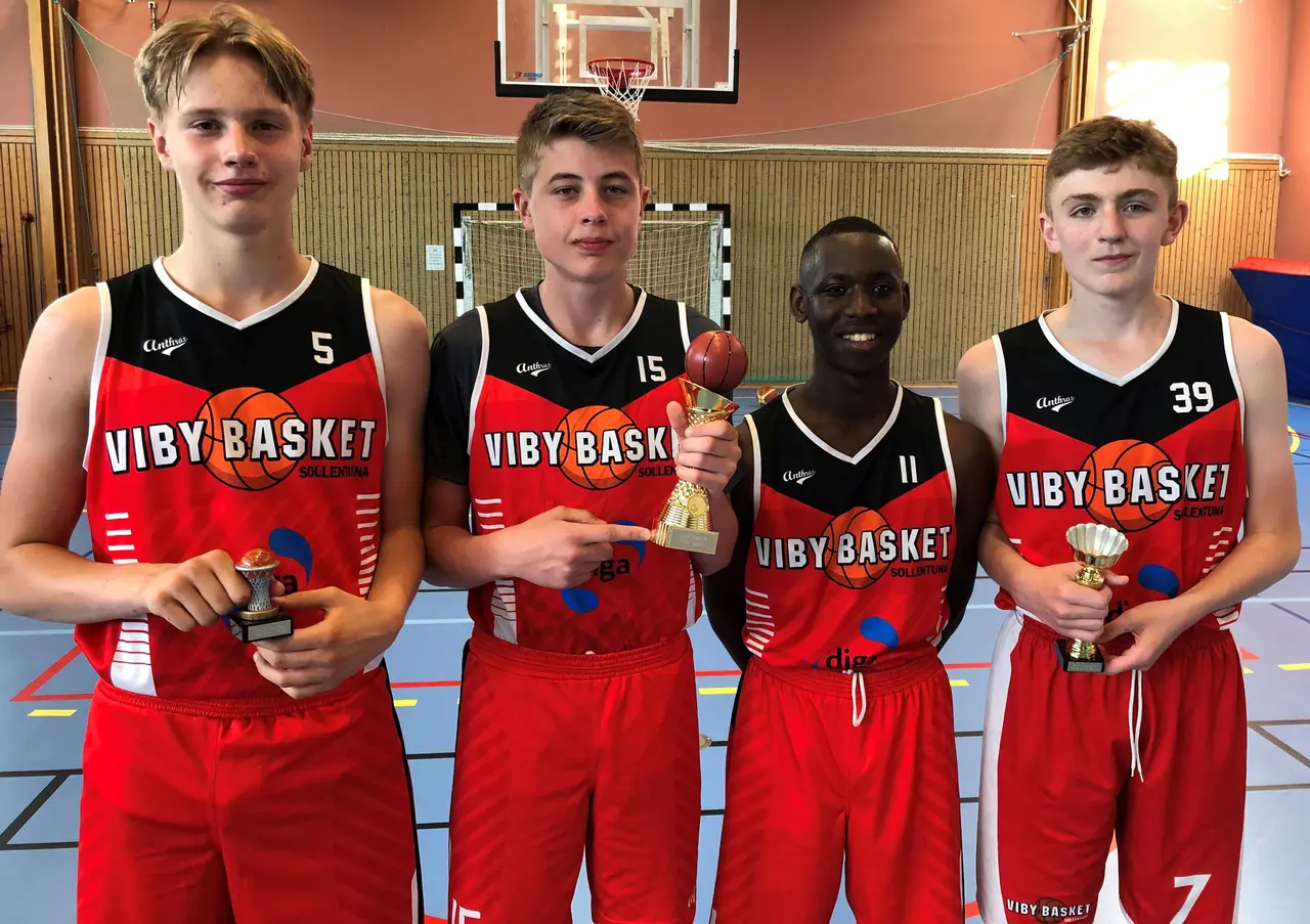 Josas (MIP), Albin (MVP), Akim (Teammate), Olof (Närvaro)