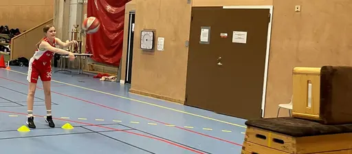 På träningen efter GBG körde vi "Allstar", teknikstafett och skytte
