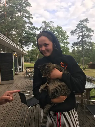 11/7-2019: Uppstartsläger på Åland för F05-02, en rolig och tuff vecka med massor av träning. Vi hittade också en ny kompis, katten Gurkan (Alicia valde namn).