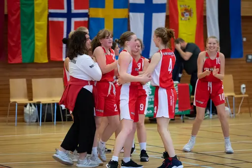 05/26-2019: Bilder från finalen i Lampe Open 2019 där vi van mot Finska Turun Riento (41-38) efter en jämn match! Matchens lirare blev #21 Amanda Unger!   Foto: Anders Tillgren  