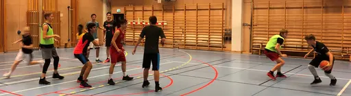 Full fart på träning!
