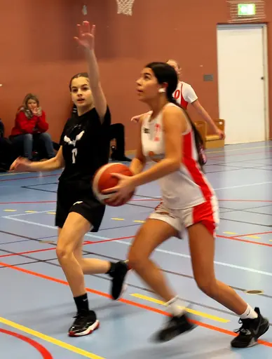 Supertjejerna besegrar Frysen, trots 3 spelare utfoulade sista minuterna...