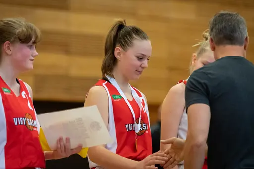 05/26-2019: Bilder från finalen i Lampe Open 2019 där vi van mot Finska Turun Riento (41-38) efter en jämn match! Matchens lirare blev #21 Amanda Unger!   Foto: Anders Tillgren  