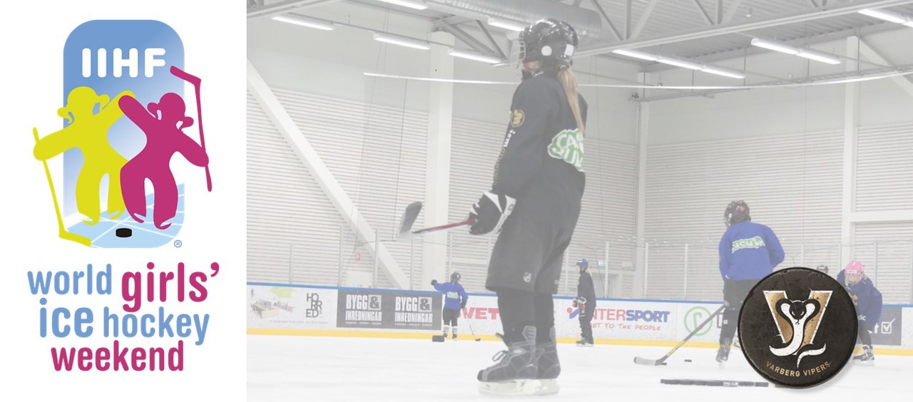 World Girls’ Ice Hockey Weekend uppmärksammas i Varbergs ishall den 18 oktober – en dag fylld av glädje, gemenskap och tjejhockey.