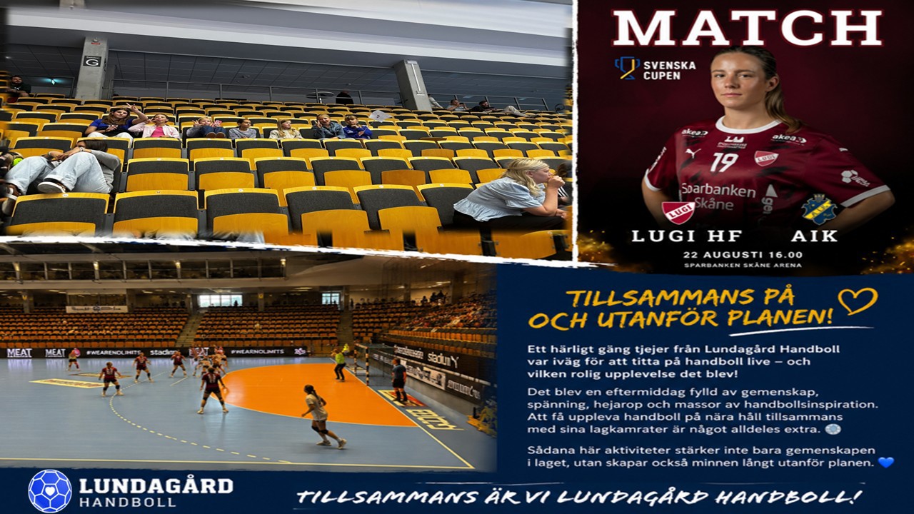 Handboll är som bäst – live!
