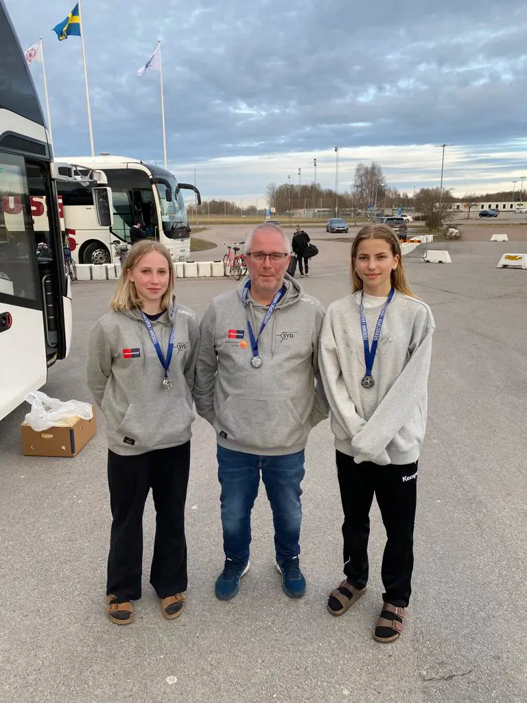 Maja Paldanius, Marcus Quist och Astrid Löf.