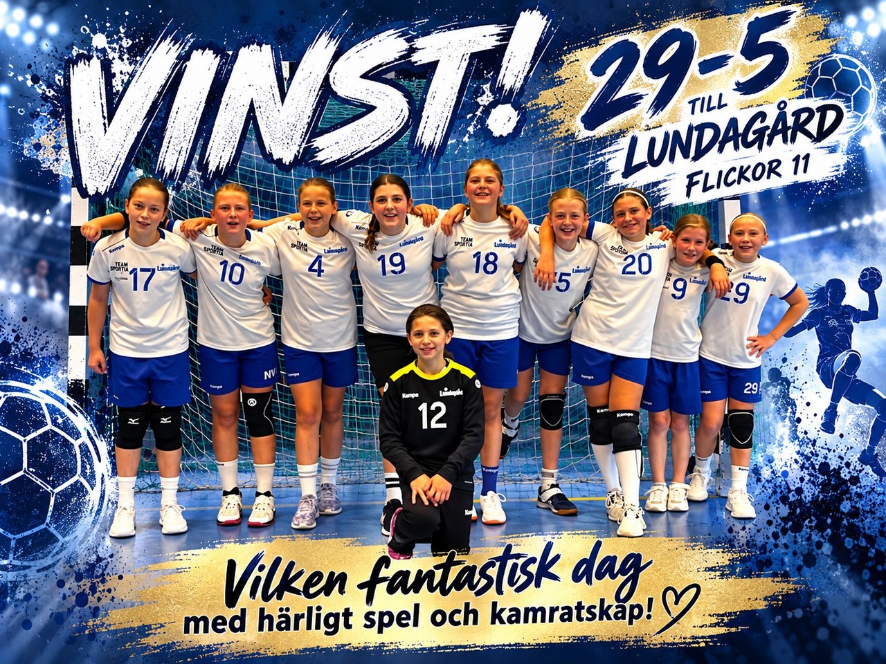 FANTASTISK SÄSONGSSTART FÖR LUNDAGÅRD F11