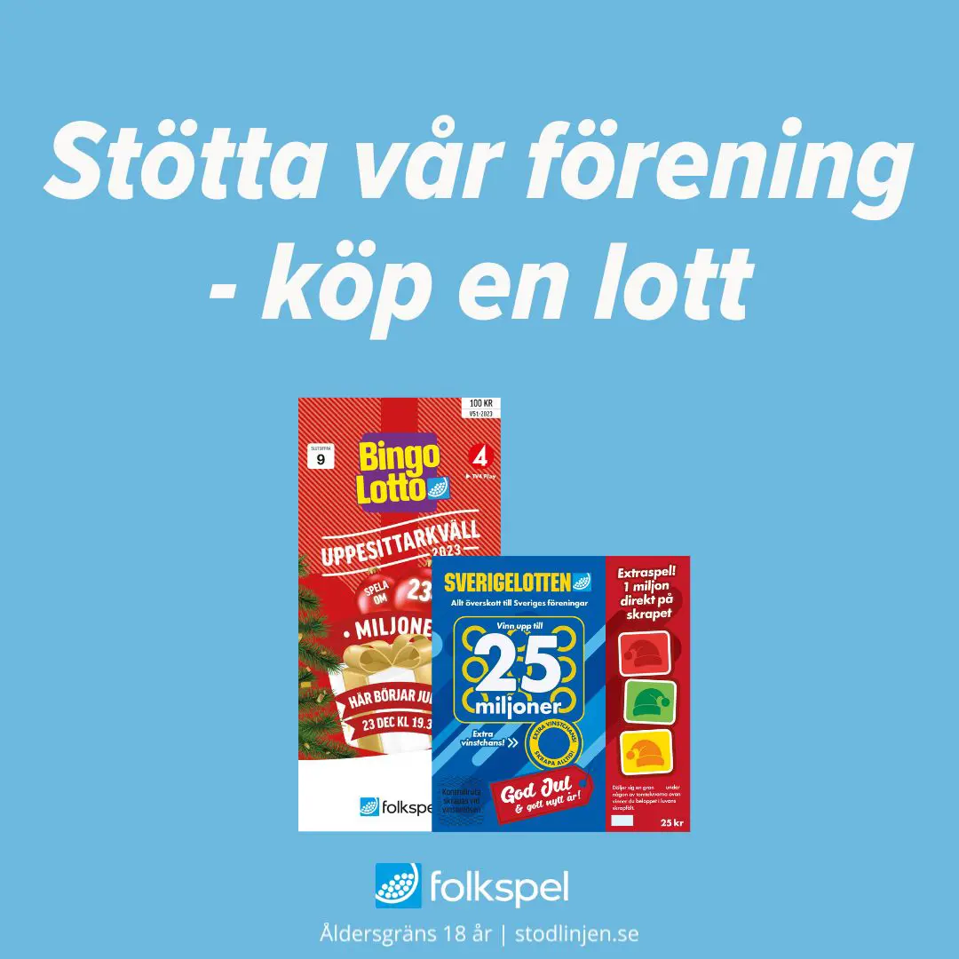 Köp Bingo & Sverige lotter av oss!