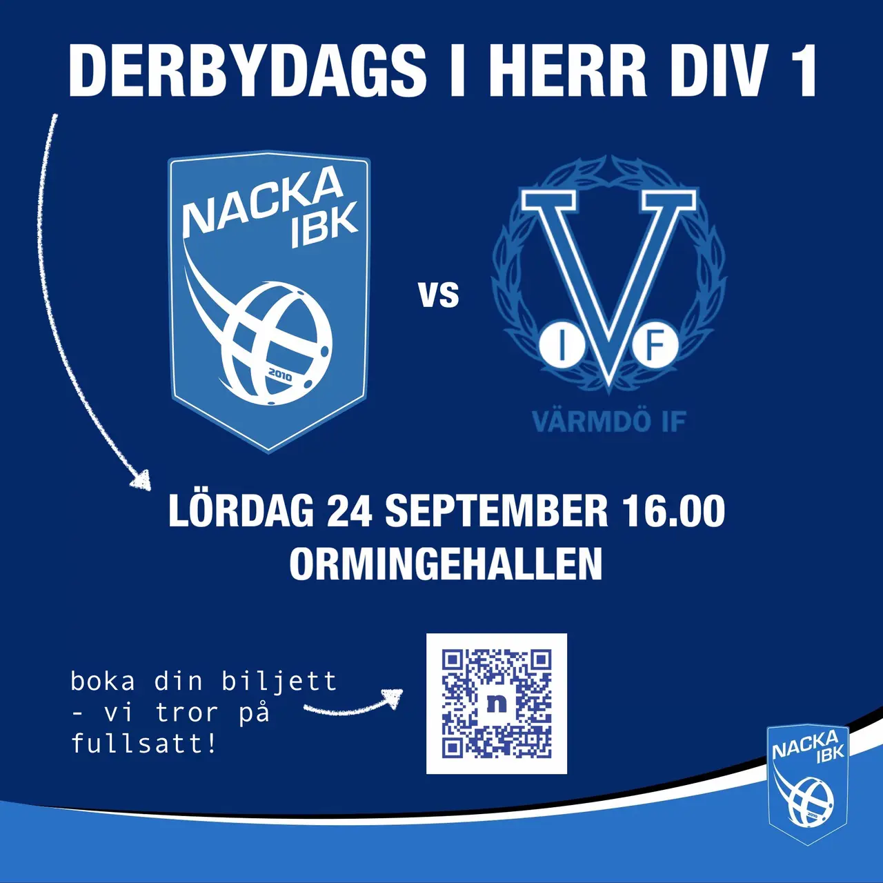 Välkommen till Ormingehallen kl. 16.00