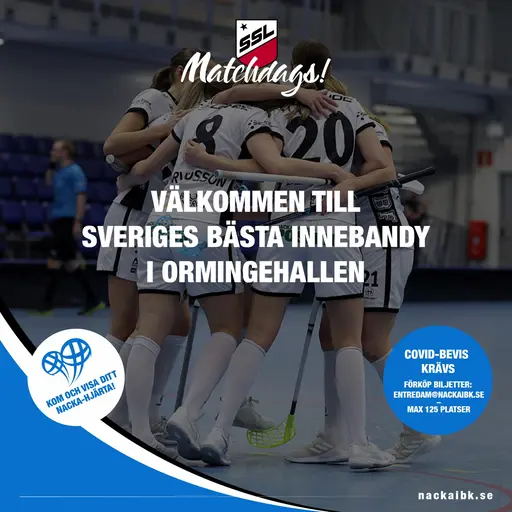 Nacka IBK tar emot Karlstad IBF