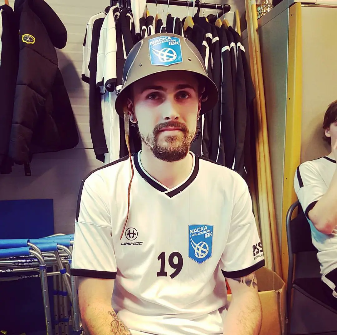 Hjälmen till Patrik som gjorde två mål och två assist i kväll!
