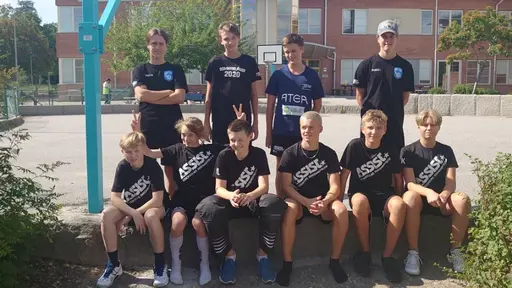 Sommarläger vecka 32 Grupp1, grupp 2 och grupp 3.