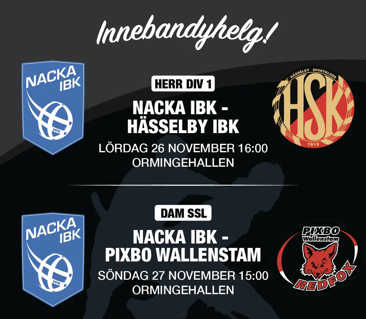 2x toppmatcher hemmma i Ormingehallen
