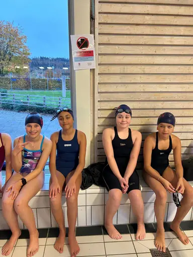 Bilder från Simbadoppet den 28 oktober