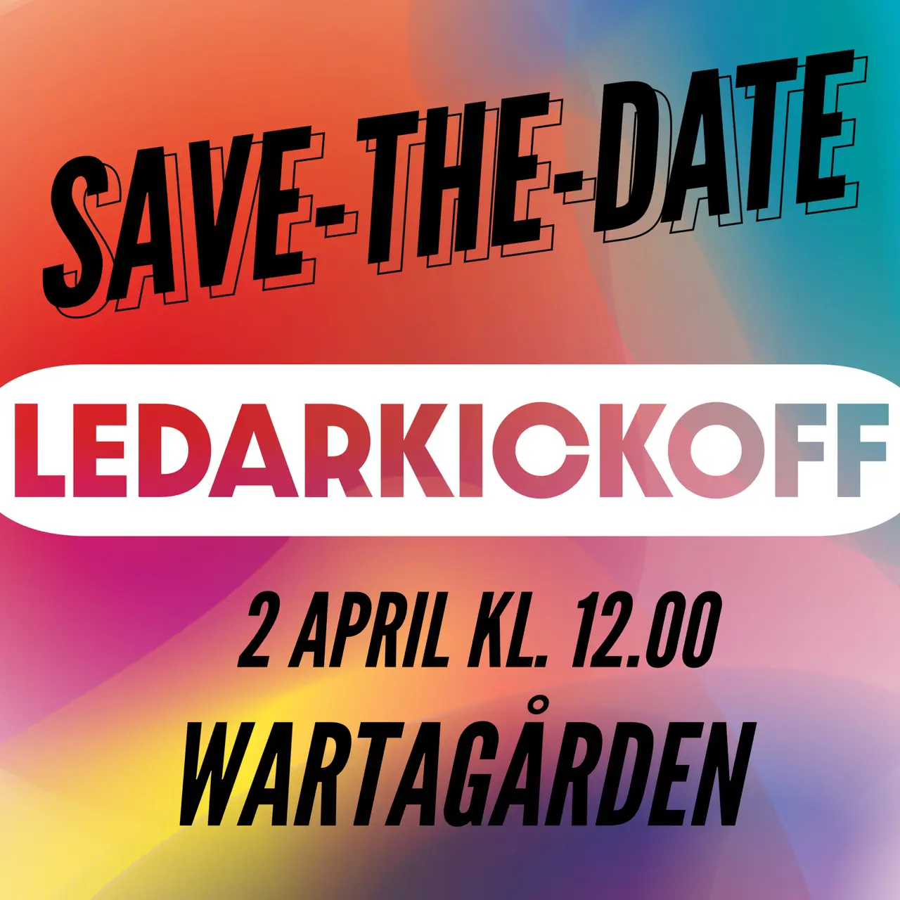 Glöm inte att anmäla dig SENAST 25/3 via länken längst ner i nyhetstexten!