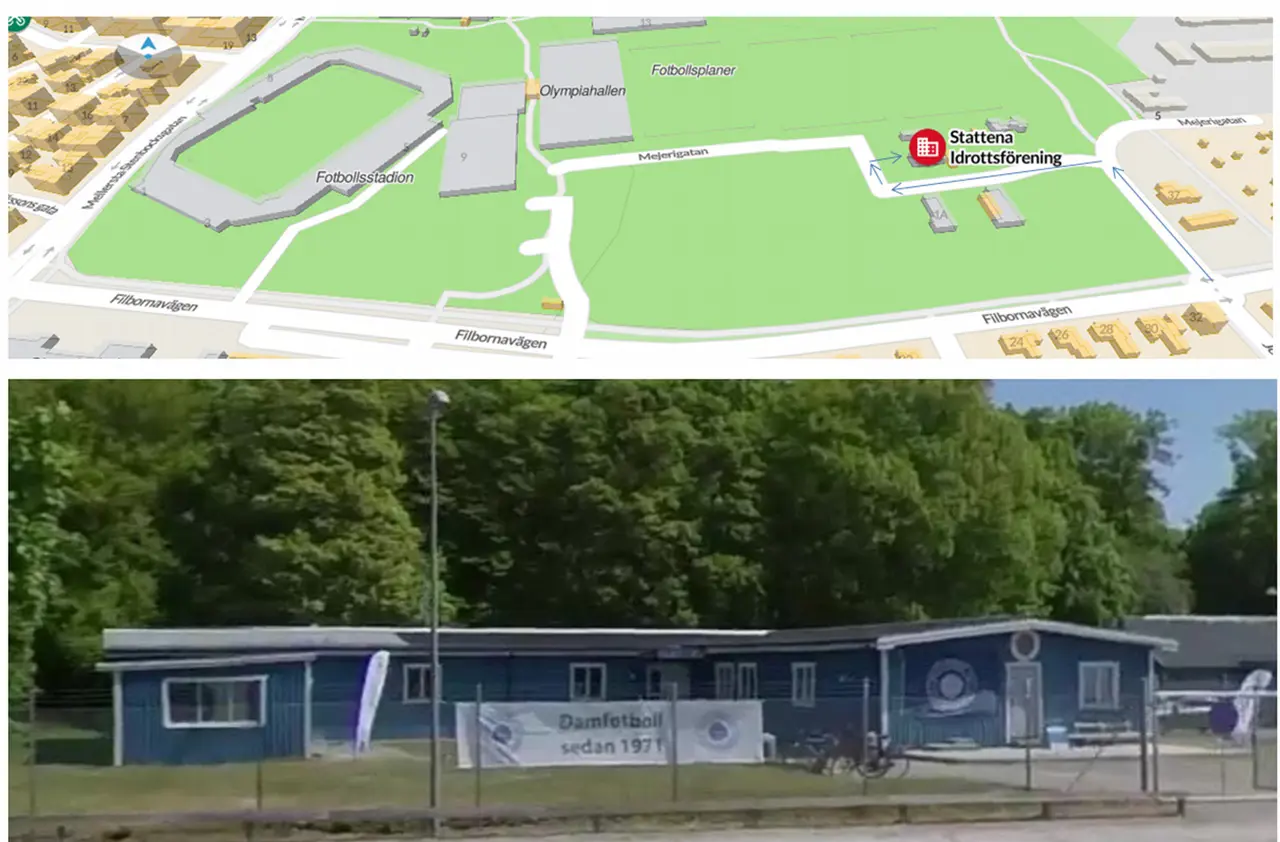Mejerigatan 1 Helsingborg, Olympiafältet.