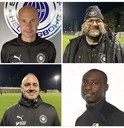 Ledarna Fredrik Svanbäck, Michael Stolt,  Sava Cederholm och Innocent Follyson  hälsar er välkomna.
