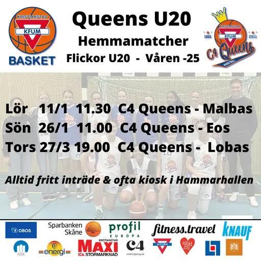Hemmamatcher Kings Herr & Queens U20