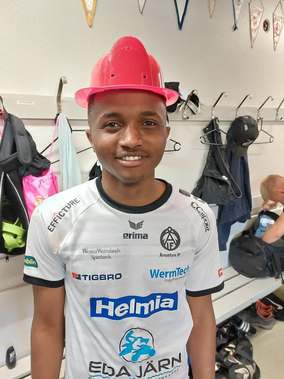Abbe stängde matchen och blev matchens lirare.