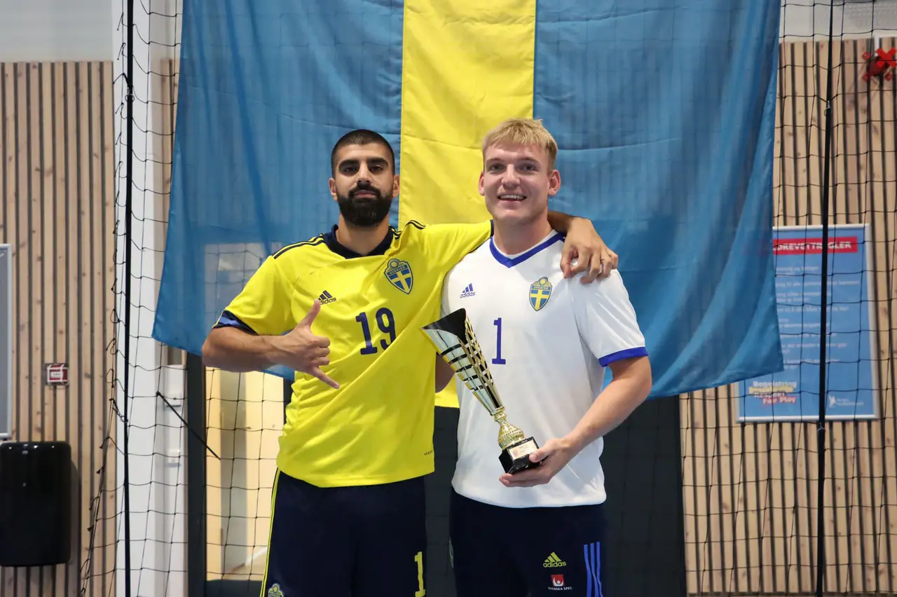 Haidar och Viktor i Nordic Cup.